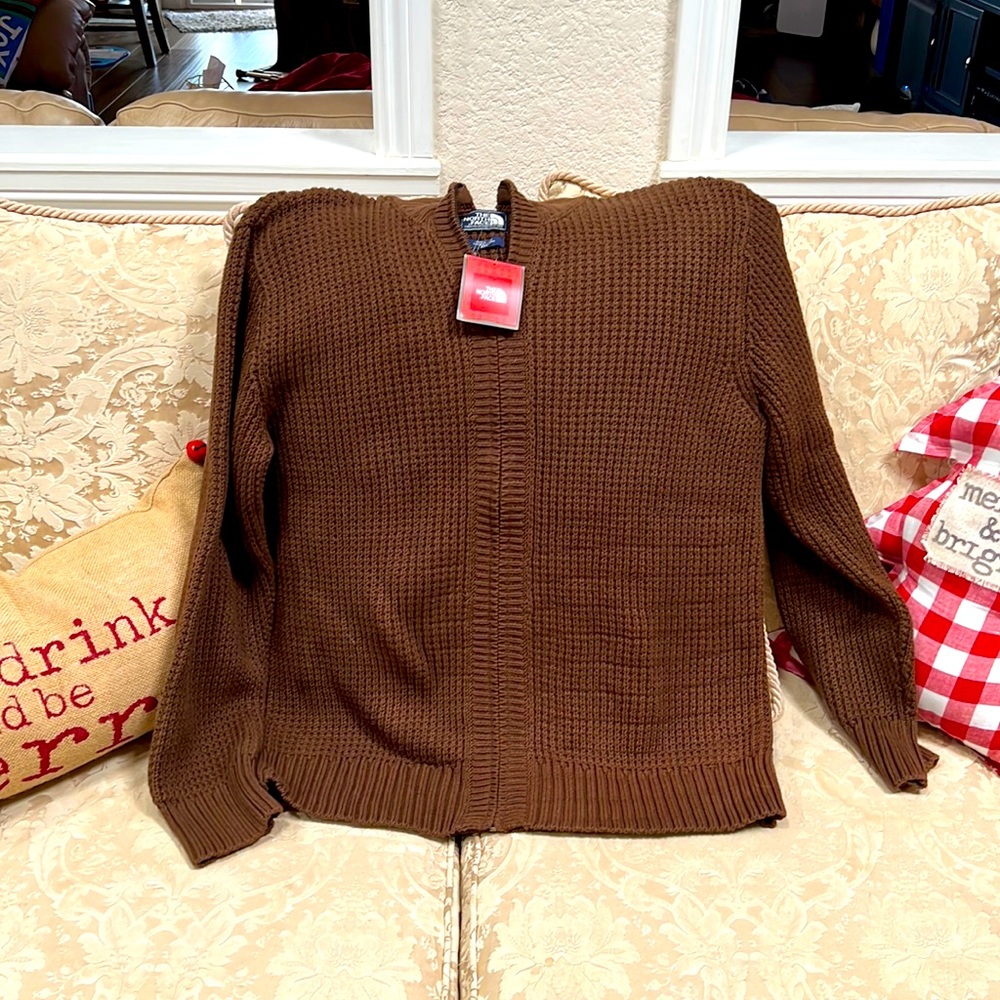 Brown men’s acrylic heavy sweater - XXL New!
